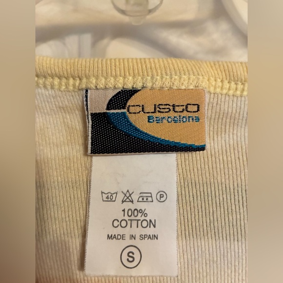 Vintage Custo Barcelona Multicolor Graphic Tee - Picture 2 of 7